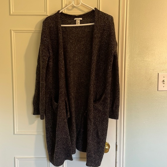 Purple long knit cardigan - Picture 1 of 1